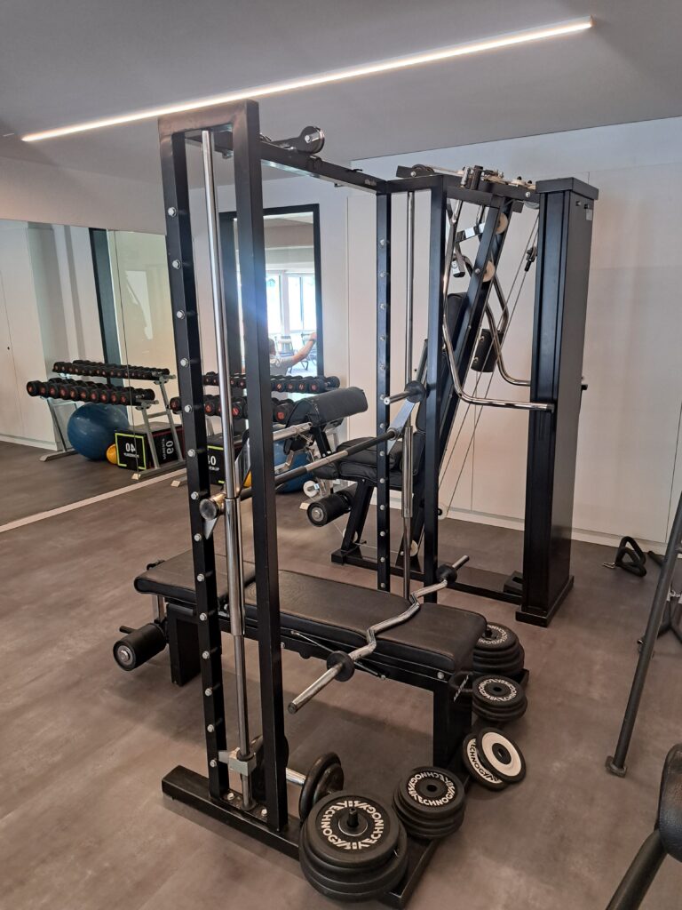 Fitnessraum – Ferienwohnung in Täsch bei Zermatt